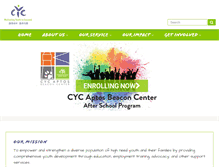 Tablet Screenshot of cycsf.org